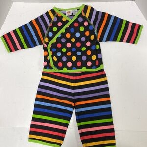 Little Mismatched Girls 2 Piece Sleepwear